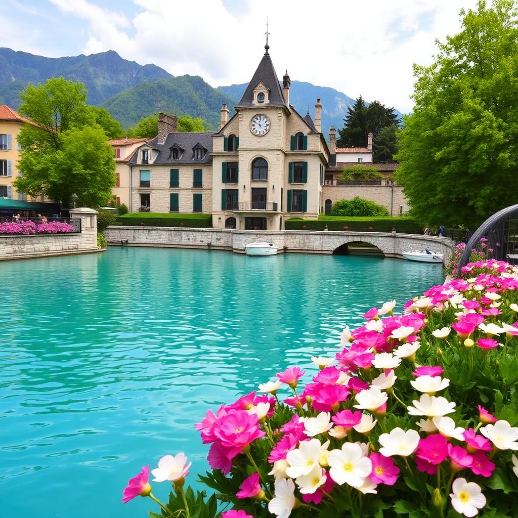 Montagne à Annecy, France