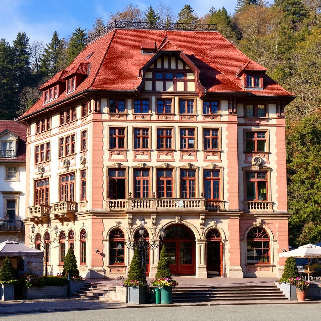 Montagne à Baden-Baden, Allemagne